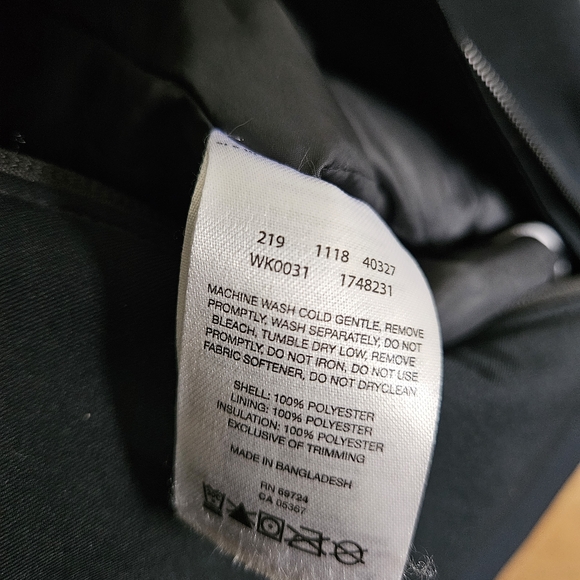 Columbia Women's Autumn Rise Mid Black Hooded Jacket Size M - Picture 4 of 7